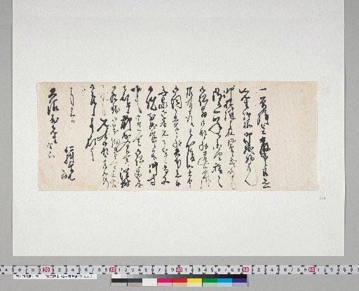 [Materials Related to Onuma Chikuzan and Tsurin] [21] Letter from Nishina Hiroshi (to Onuma Chikuzan, January 13)