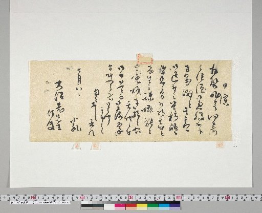 [Materials Related to Onuma Chikuzan and Tsurin] [100] Letter from Kadota Bokusai (addressed to Onuma Chikuzan, July 8)