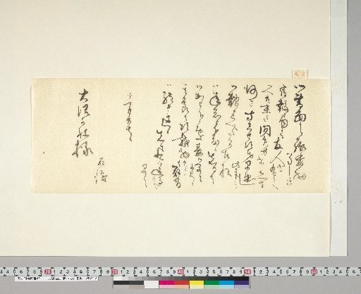 [Materials on Oonuma Chikuzan and Tsurin] [215] Letter from Ishiwatani Toshiichi to Oonuma Kinen (Meiji 23, November 27)