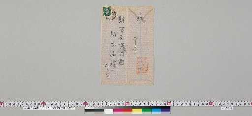 [Materials Related to Onuma Chikuzan and Tsurin] [253] Letter from Nagai Kafū (to Kusasō Saburō, June 27)