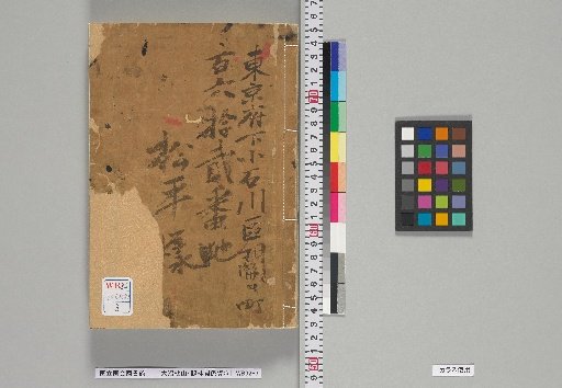 [Materials Related to Onuma Chikuzan and Tsurin] [258] [Address Book] (Meiji Period)