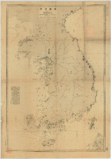 Entire Coastline of Korea