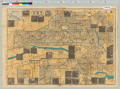 Ashikaga City, Tatebayashi Town, Fukui, Ota Town, Tomita, Oshima Town [Within the Detailed Map of Occupations in Greater Japan]