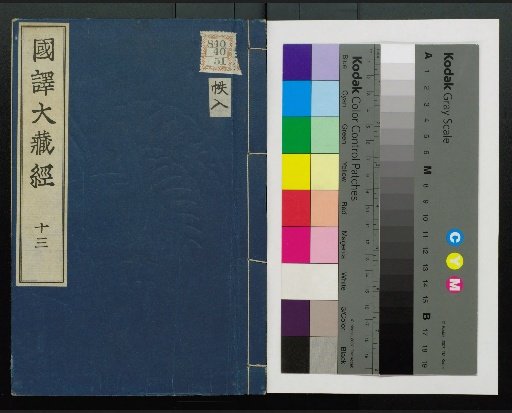 Japanese Translation of the Tripitaka: Volumes 1-4, 13-48
