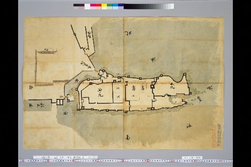 [Map of Ancient Japanese Castles] [Volume 23, Saikaido Region (3)] 346 Map of Usuki Castle, Bungo Province