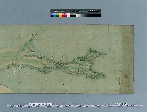 Mamiya Rinzo's Actual Survey Map of Northern Ezo, Divided Sections