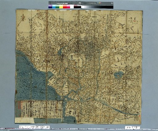 Complete Map of Edo, Year Enpo 3