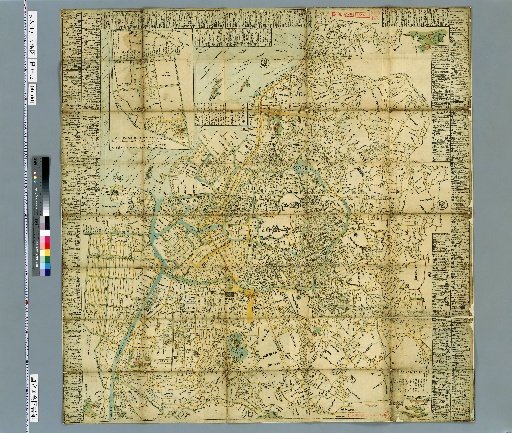 Illustrated Large Picture Map of Edo