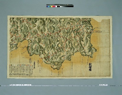Large Picture Map of Settsu, Kawachi, and Izumi, Southwestern Part