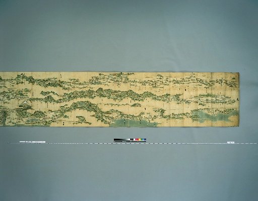 Map of the Kisoji, Nakasendo, and Tokaido from Edo to Fushimi