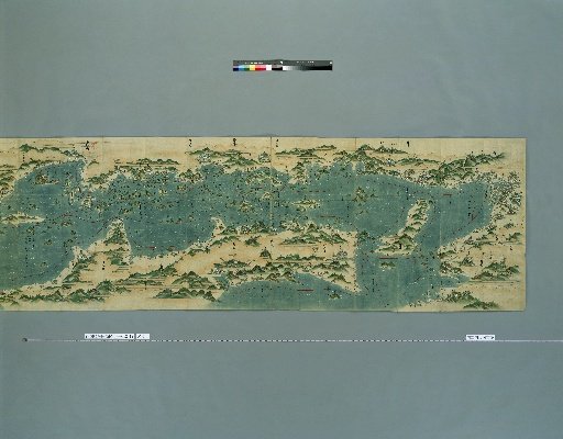 Map of Sea and Land Routes along the Western Provinces