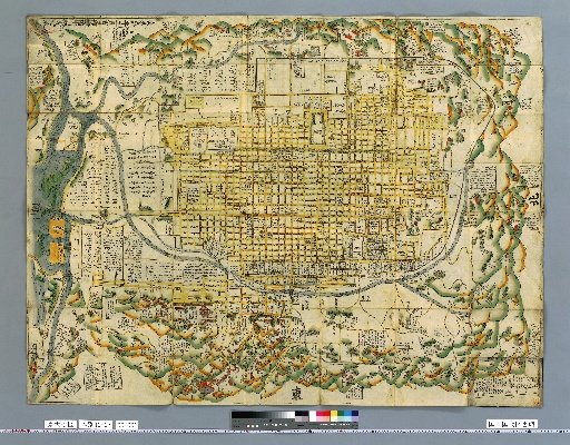 [Map of Kyoto]