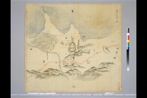 [Pictures of Ancient Japanese Castles] [Volume 4, Tokaido Section (3)] 50 Takatenjin Castle, Tōtōmi Province
