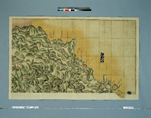 Great Map of Settsu, Kawachi, and Izumi, Southeast Section