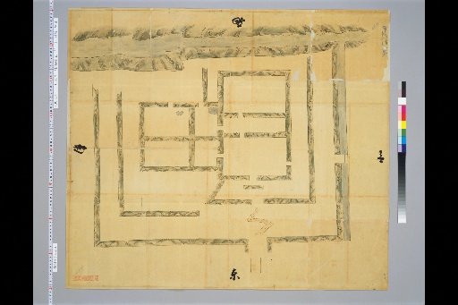 [Pictures of Ancient Japanese Castles] [Volume 5, Tokaido Section (4)] 69 Shinpu Castle in Kai Province
