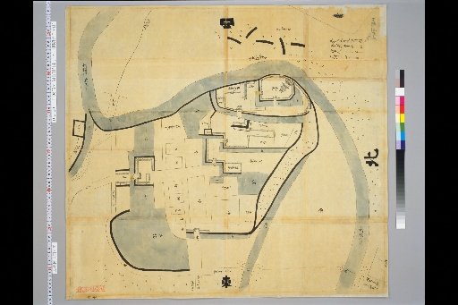 [Japanese Ancient Castle Maps] [Volume 7, Tokaido Section (6)] 102 Sekiyado Castle, Shimōsa Province