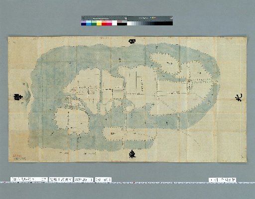 [Japanese Ancient Castle Maps] [Volume 7, Tokaido Section (6)] 107 Map of Sankawa Castle, Kazusa Province
