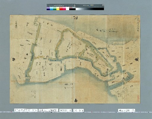 [Japanese Ancient Castle Maps] [Volume 7, Tokaido Section (6)] 113 Map of the Castle of Mito, Hitachi Province