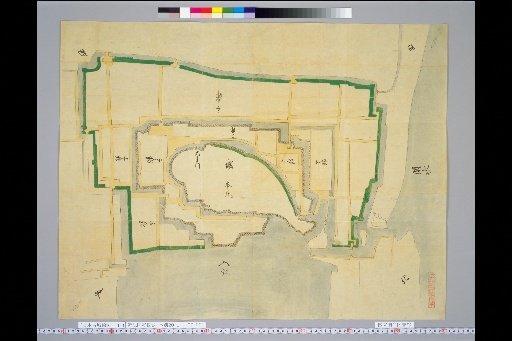 [Japanese Ancient Castle Maps] [Volume 8, Tōsandō Section (1)] 114 Hikone Castle, Ōmi Province