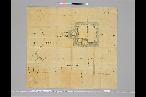 [Japanese Ancient Castle Maps] [Volume 8, Tōsandō Section (1)] 119 Map of Mizukuchi Castle