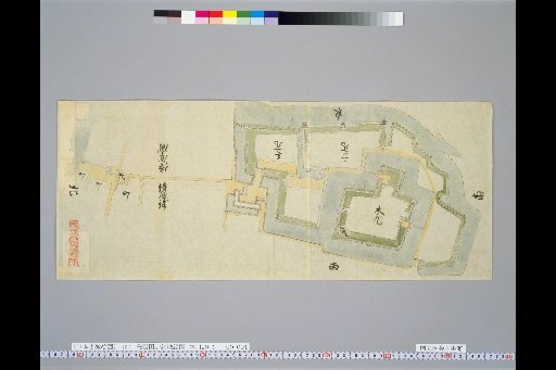 [Japanese Ancient Castle Maps] [Volume 8, Tōsandō Section (1)] 126 Map of Kano Castle, Mino Province