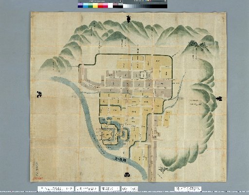 [Japanese Ancient Castle Maps] [Volume 10, Tōsandō Section (3)] 145 Map of Matsushiro Castle, Shinano Province