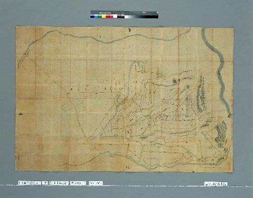 Pictures of Ancient Japanese Castles, Volume 10, Tōsandō Section (3), 149 Map of Komoro Castle, Shinano Province