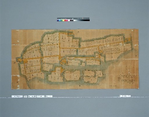 Pictures of Ancient Japanese Castles, Volume 11, Tōsandō Section (4), 164 Map of Tatebayashi Castle