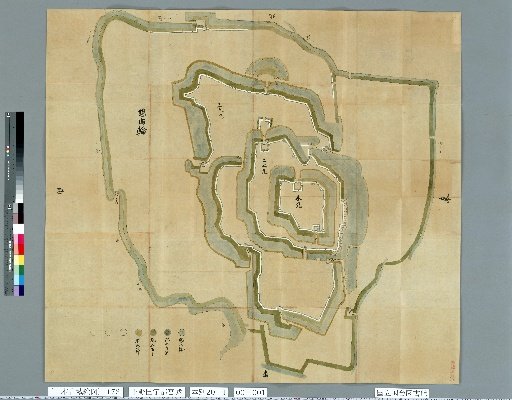 Pictures of Ancient Japanese Castles, Volume 12, Tōsandō Section (5), 173 Utsunomiya Castle, Shimotsuke Province