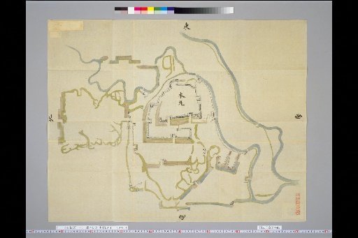 [Pictures of Ancient Japanese Castles] [Volume 22, Saikaido Section (2)] 324 Kumamoto Castle Map