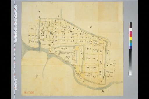 [Pictures of Ancient Japanese Castles] [Volume 22, Saikaido Section (2)] 333 Buzen Nakatsu Castle Map