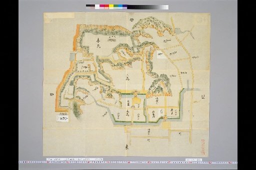 [Pictures of Ancient Castles of Japan] [Volume 23, Western Sea Route Section (3)] 352 Sadowara Castle, Hyuga Province