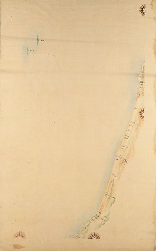 [Complete Map of the Coastal Regions of Great Japan] Map No. 70 Dewa (Uzen, Miyono-ura, Kamo Village, Ugo, Sakata)