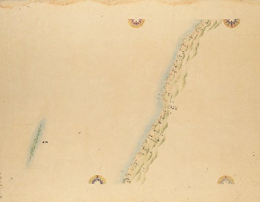 [Complete Map of the Coastal Regions of Great Japan] Map No. 71 Dewa & Echigo (Uzen, Sanase Village, Echigo, Fuya Town, Kuri-jima)