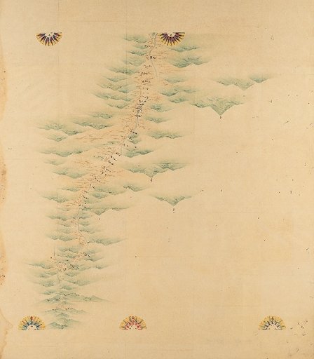 [Complete Map of the Coastal Regions of Great Japan] Map No. 77 Echigo (Echigo, Ni-i, Gyoga-dake, Urasa)