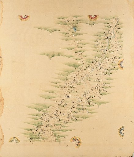 [Complete Map of the Coastal Regions of Great Japan] Map No. 81 Echigo & Shinano (Shinano, Matsushiro, Iiyama, Echigo, Sekigawa)
