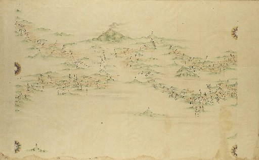 [Complete Map of the Coastal Regions of Great Japan] Map No. 95 Kozuke & Shinano (Shinano, Karuizawa, Ueda, Mount Asama, Kozuke, Tomioka Town)