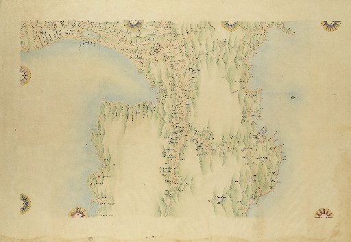 [Complete Map of the Coastal Regions of Great Japan] Map No. 101 Sagami, Izu & Suruga (Suruga, Fuji River Mouth, Izu, Atami Village, Yugashima Village, Sagami, Yoshihama Village)