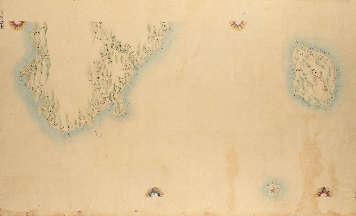 [Complete Map of the Coastal Regions of Great Japan] Map No. 102 Izu, Oshima & Teshima (Izu, Shimoda, Oshima, Teshima)