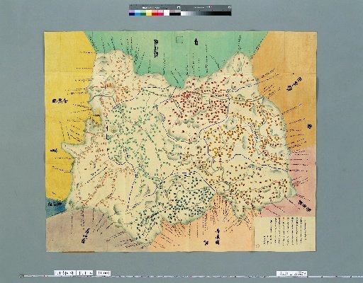 [Maps of Tanba, Yamashiro, Omi, and Yamato Provinces] Map of Tanba Province