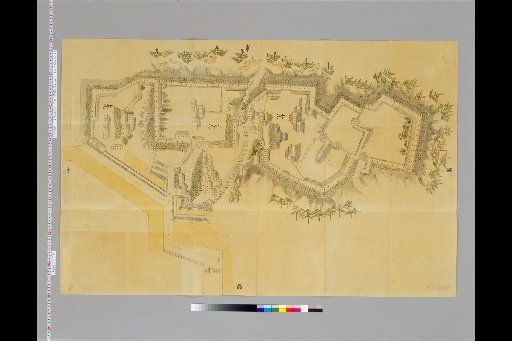 [Maps of Ancient Castles of Japan] Volume 9, Eastern Sea Road Section (2) 132: Map of Takayama Castle, Hida Province