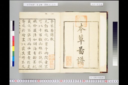 Illustrated Compendium of Materia Medica, Volume 1, Scroll 5: Mountain Herbs, Part 1, Upper