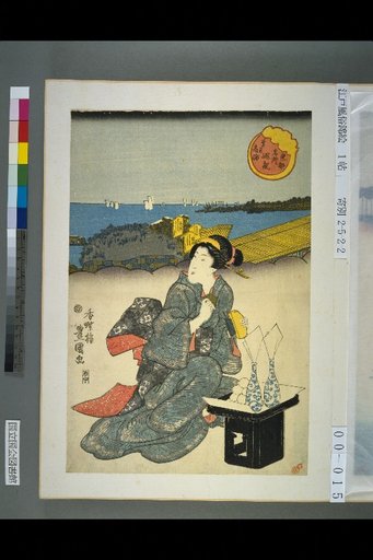 Views of Famous Places in the Eastern Capital: Hazuki at Takanawa