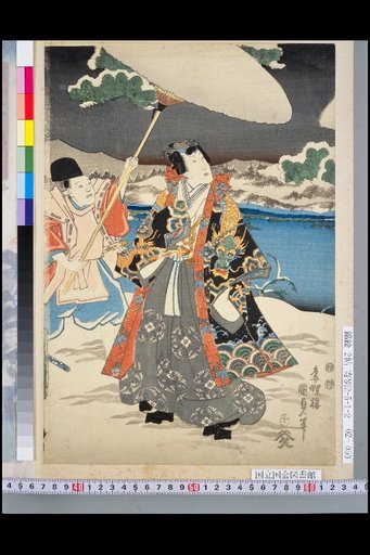 [Snow (from the Twelve Months of Moon and Flowers)]