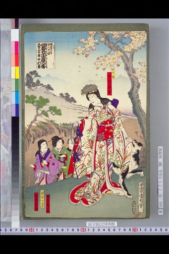 Meiji 22, 3rd Month Performance: Enemy Name Grass Connection Hachibō, Scene of Fusahime in the Mountains, Nakamuraza
