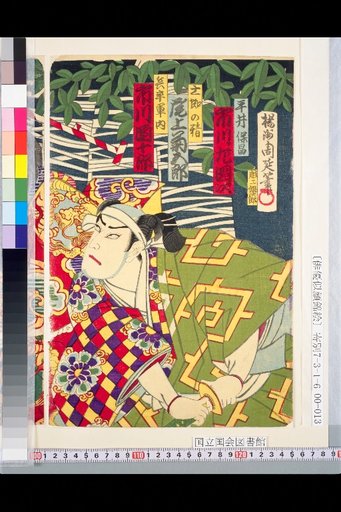 [Earth Spider, Performed at Shintomi-za, June 1881]