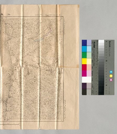 Esashi 1:50,000 Map Taisho 6 Survey