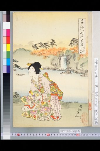 Chiyoda no Ooku: Tea House at the Waterfall View