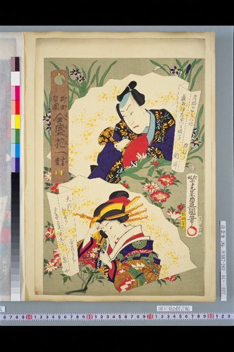 Willow Street: Flowers of the Theatre's Golden Age, Pair: Izumiyama, Sawamura Nōshō