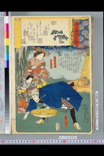 Genji Cloud Ukiyo-e Collection: Shiibane